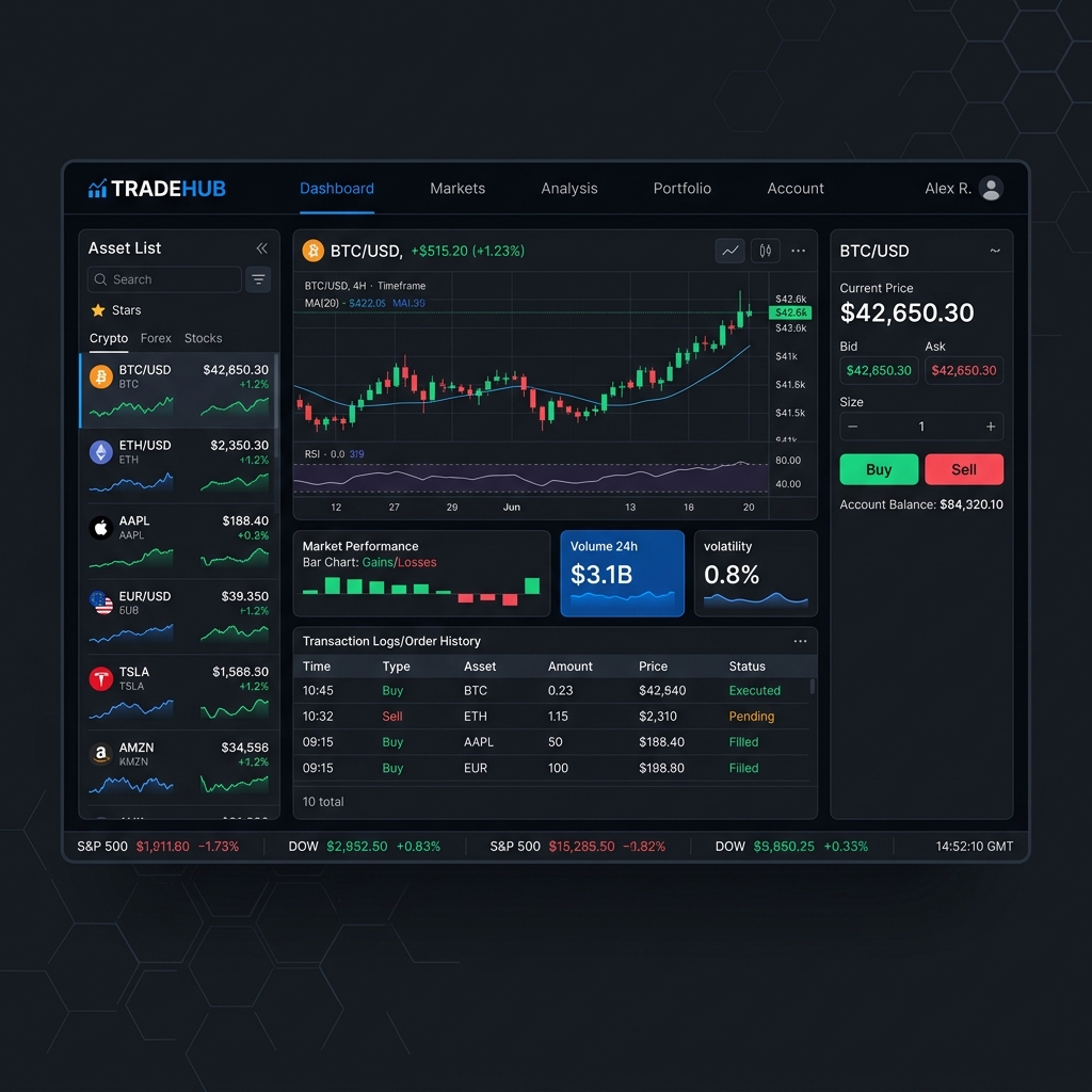 DBX Broker Trading Terminal Thumbnail